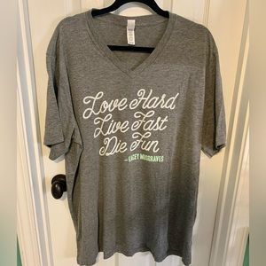 New Kacey Musgraves Band Tee Shirt V-neck Die Fun Unisex T-shirt Heather Gray